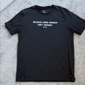 Oakley Men's Black Motivational Tee